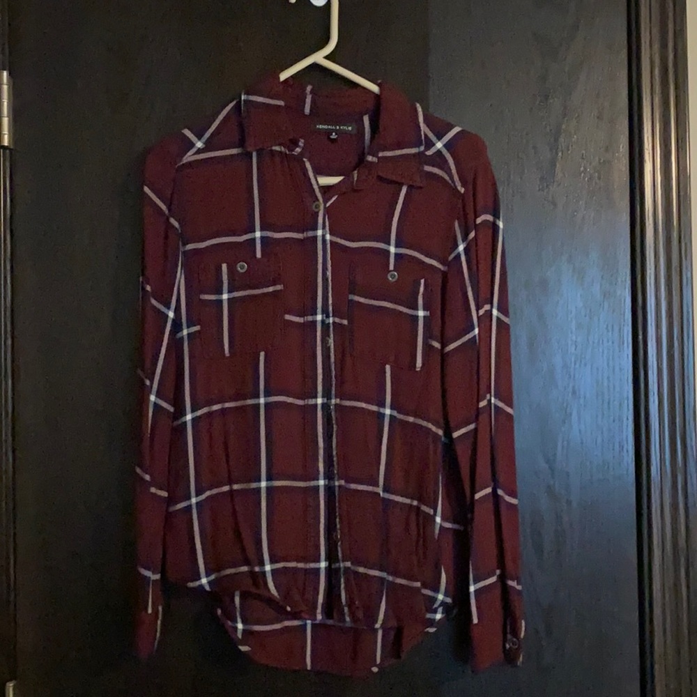 Size small Kendall and Kylie flannel.